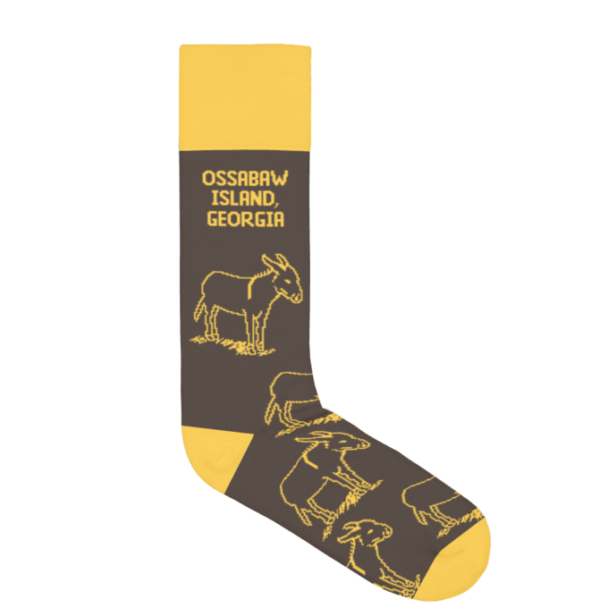 ADOPT AN OSSABAW DONKEY, RECEIVE A PLUSH DONKEY OR SOCKS